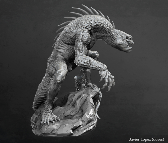 Full dragon, 3d print, designed by my 3D Print 273025