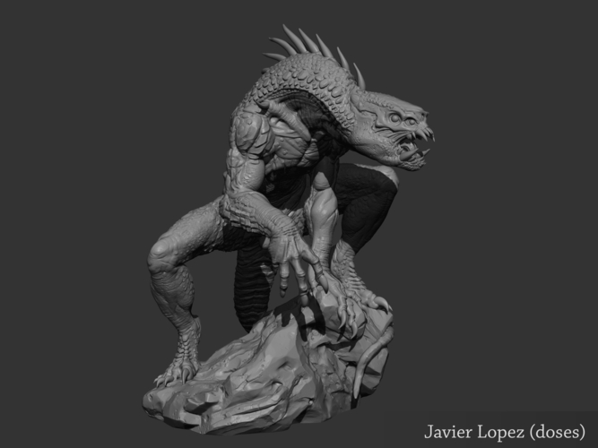 Full dragon, 3d print, designed by my 3D Print 273026