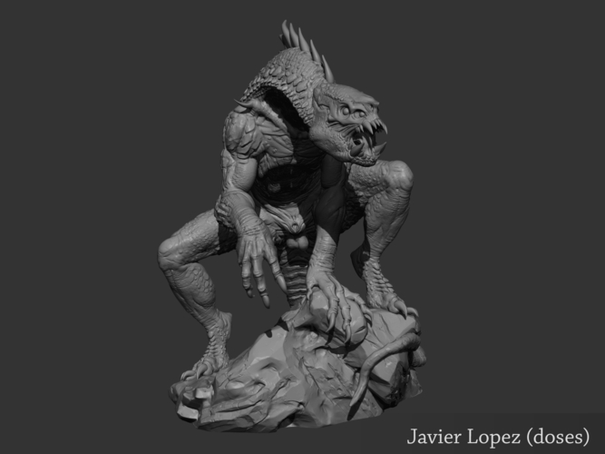 Full dragon, 3d print, designed by my 3D Print 273027