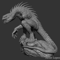 Full dragon, 3d print, designed by my - Thumbnail 4