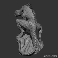 Full dragon, 3d print, designed by my - Thumbnail 5