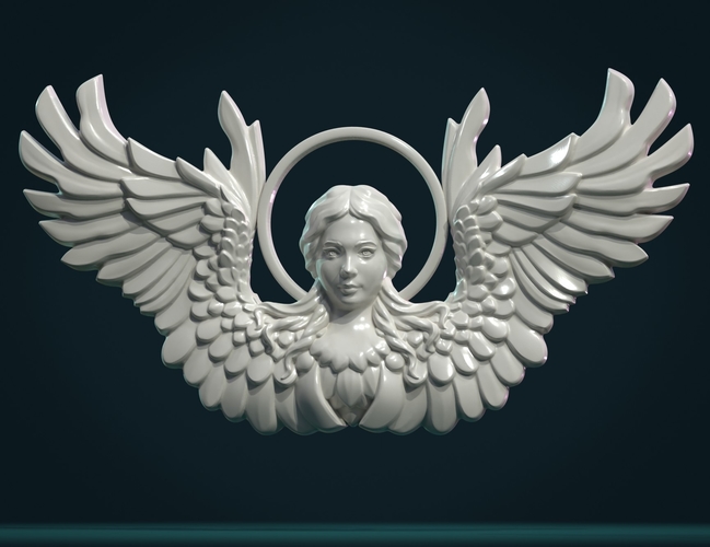 Angel Relief 3D Print 273031