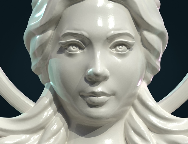 Angel Relief 3D Print 273038