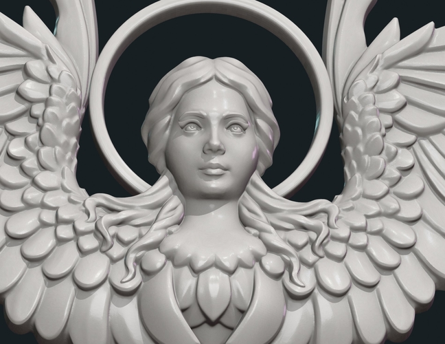 Angel Relief 3D Print 273047