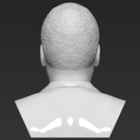 Pele bust 3D printing ready stl obj - Thumbnail 5