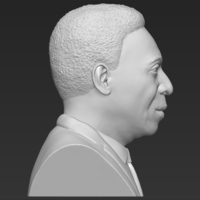 Pele bust 3D printing ready stl obj - Thumbnail 6
