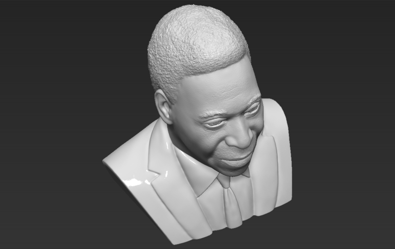 Pele bust 3D printing ready stl obj 3D Print 273068