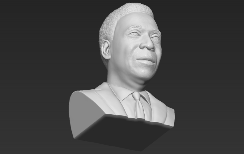 Pele bust 3D printing ready stl obj 3D Print 273070