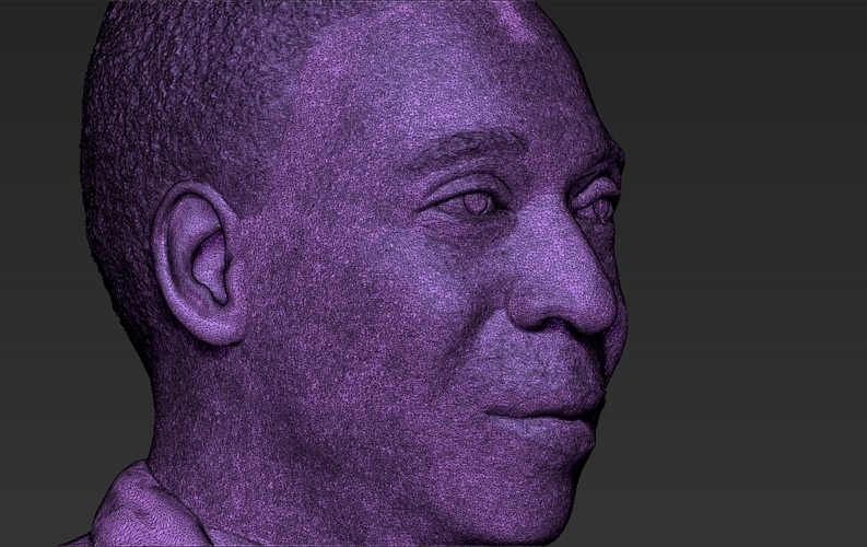 Pele bust 3D printing ready stl obj 3D Print 273073