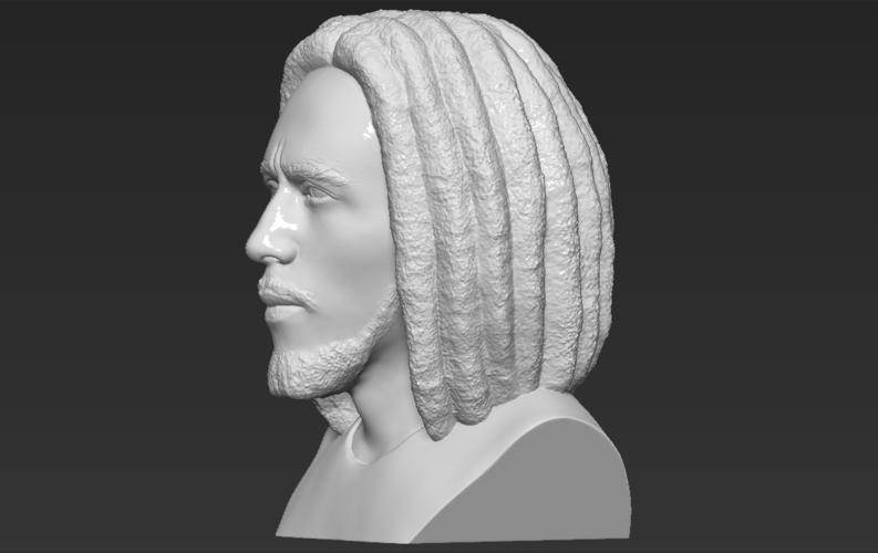 Bob Marley bust 3D printing ready stl obj formats 3D Print 273077