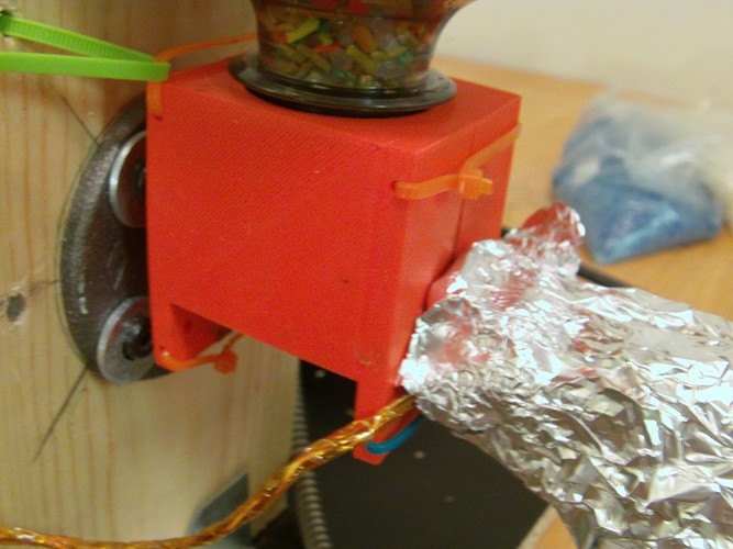My Filament Extruder Hopper 3D Print 27308