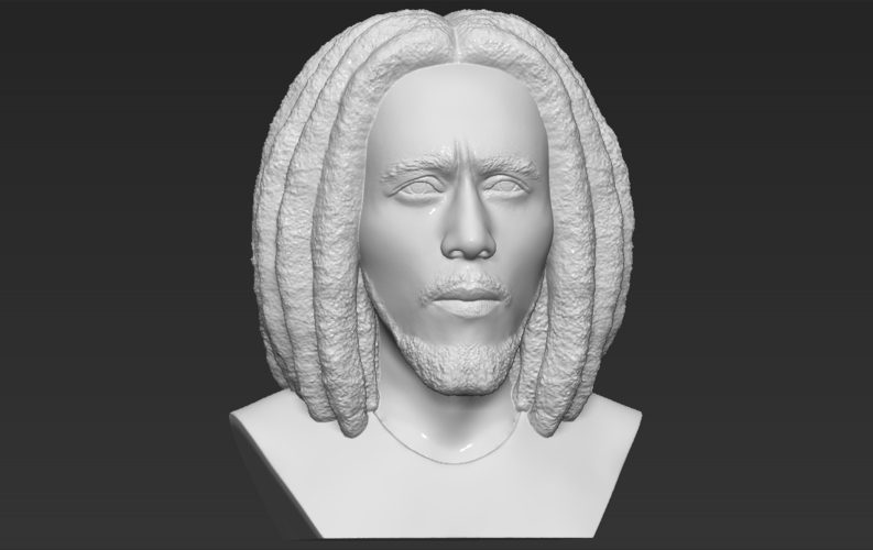 Bob Marley bust 3D printing ready stl obj formats 3D Print 273083