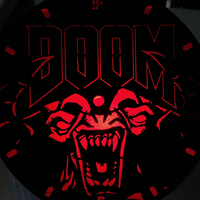 Small Doom Clock 3D Printing 273193