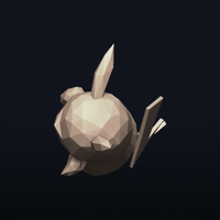 Pikachu Pokemon LowPoly - Thumbnail 5