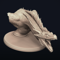 Drogon - Dragon Bust - Game of Thrones - Thumbnail 12