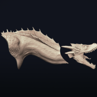 Drogon - Dragon Bust - Game of Thrones - Thumbnail 18