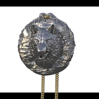 Wolf Necklace - Thumbnail 3