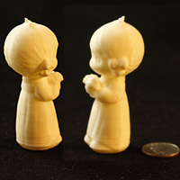 Adorable Lil Girl with Flowers - Thumbnail 2