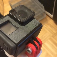 Small GoPro 5-7 replacement sleeve 3D Printing 273360