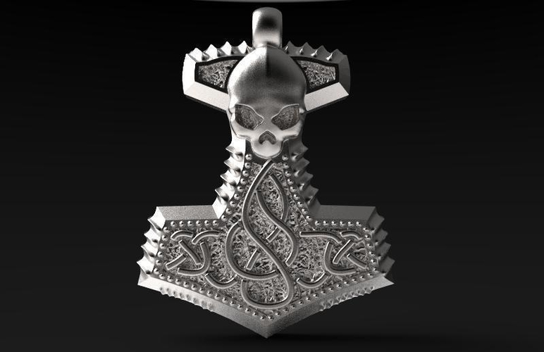 Thor hammer 2 3D Print 273376
