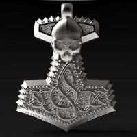 Small Thor hammer 2 3D Printing 273376