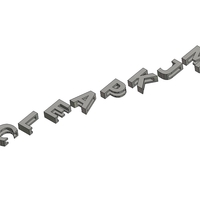 Letter for bracelet - Thumbnail 1