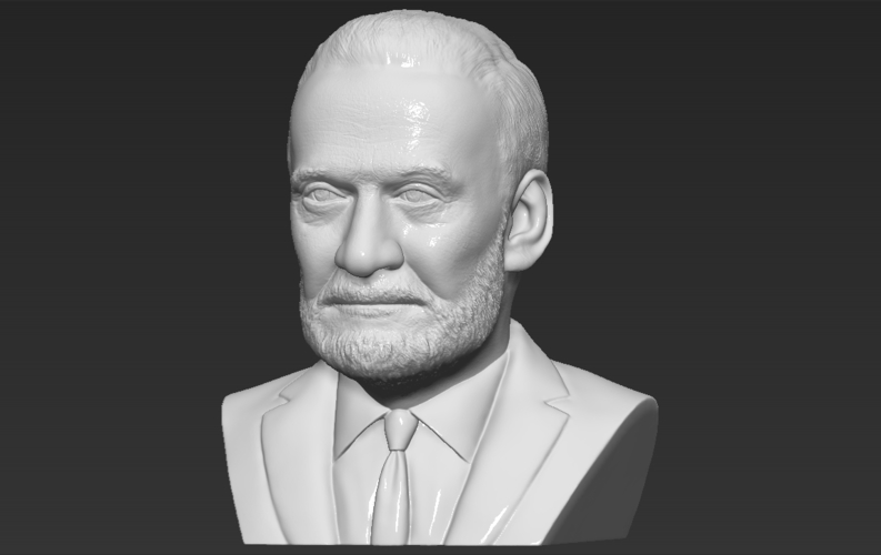 Buzz Aldrin bust 3D printing ready stl obj formats 3D Print 273448