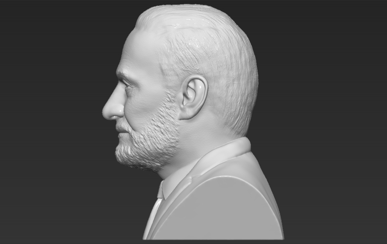 Buzz Aldrin bust 3D printing ready stl obj formats 3D Print 273450