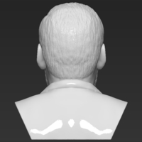 Buzz Aldrin bust 3D printing ready stl obj formats - Thumbnail 6