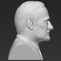 Buzz Aldrin bust 3D printing ready stl obj formats - Thumbnail 8