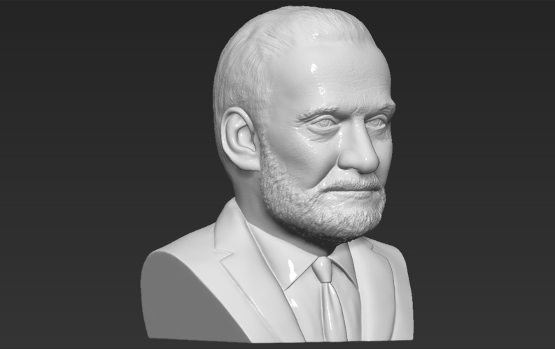 Buzz Aldrin bust 3D printing ready stl obj formats 3D Print 273455