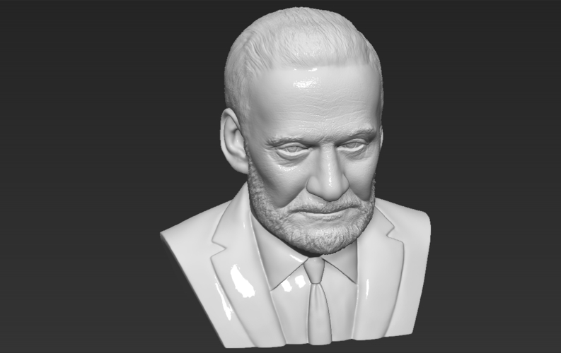 Buzz Aldrin bust 3D printing ready stl obj formats 3D Print 273457