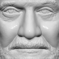 Buzz Aldrin bust 3D printing ready stl obj formats - Thumbnail 15