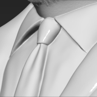 Buzz Aldrin bust 3D printing ready stl obj formats - Thumbnail 18