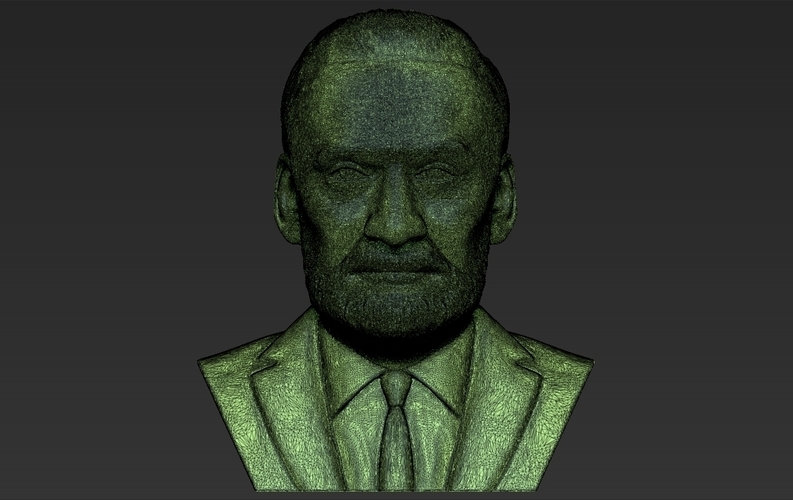 Buzz Aldrin bust 3D printing ready stl obj formats 3D Print 273466