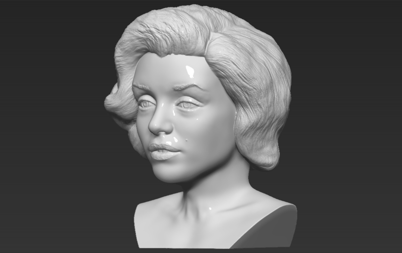 Marilyn Monroe bust 3D printing ready stl obj formats 3D Print 273470