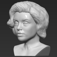 Marilyn Monroe bust 3D printing ready stl obj formats - Thumbnail 3