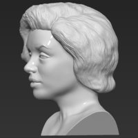 Marilyn Monroe bust 3D printing ready stl obj formats - Thumbnail 4