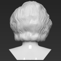 Marilyn Monroe bust 3D printing ready stl obj formats - Thumbnail 5