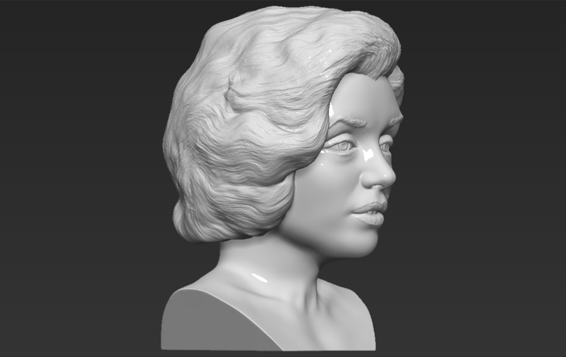 Marilyn Monroe bust 3D printing ready stl obj formats 3D Print 273474