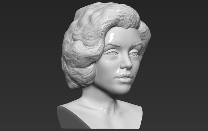 Marilyn Monroe bust 3D printing ready stl obj formats 3D Print 273475