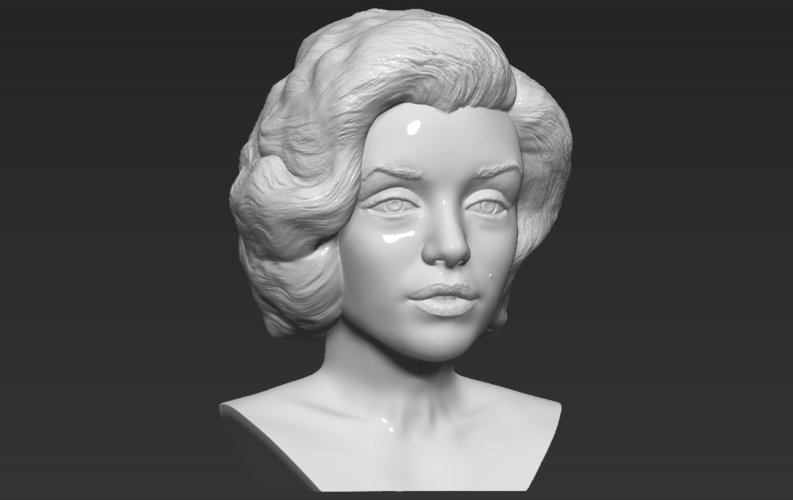 Marilyn Monroe bust 3D printing ready stl obj formats 3D Print 273476
