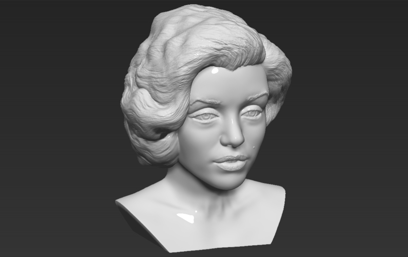 Marilyn Monroe bust 3D printing ready stl obj formats 3D Print 273477
