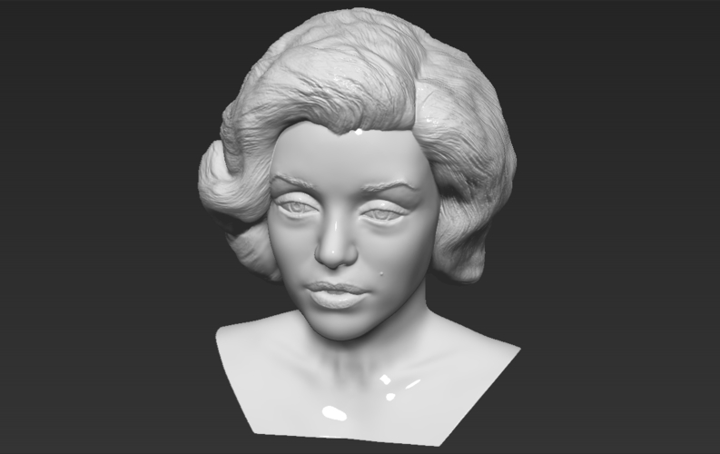 Marilyn Monroe bust 3D printing ready stl obj formats 3D Print 273478