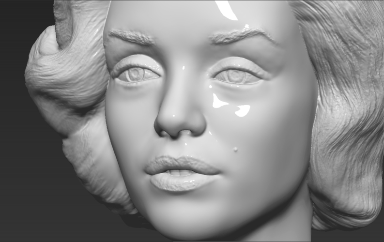 Marilyn Monroe bust 3D printing ready stl obj formats 3D Print 273481