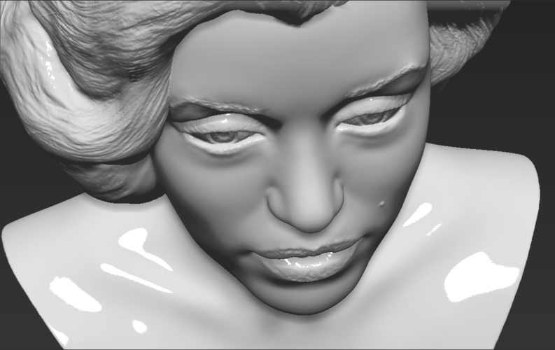 Marilyn Monroe bust 3D printing ready stl obj formats 3D Print 273482