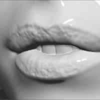 Marilyn Monroe bust 3D printing ready stl obj formats - Thumbnail 16