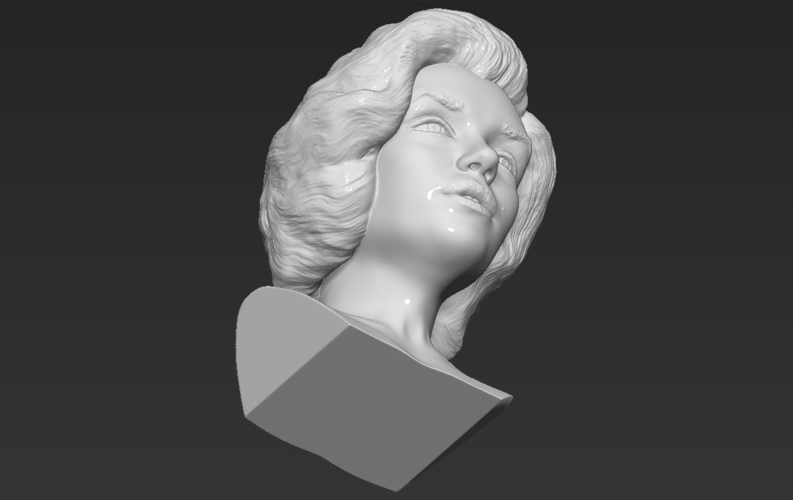Marilyn Monroe bust 3D printing ready stl obj formats 3D Print 273487