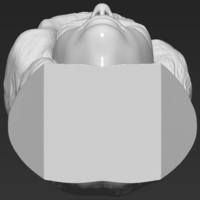 Marilyn Monroe bust 3D printing ready stl obj formats - Thumbnail 21