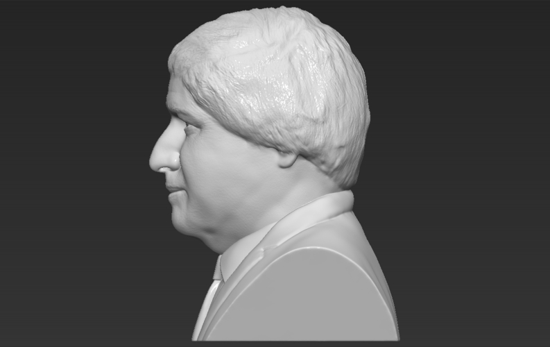 Boris Johnson bust 3D printing ready stl obj formats 3D Print 273516